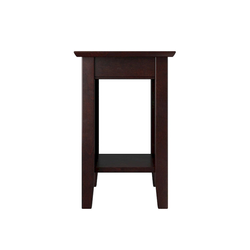 Nantucket Chair Side Table with Built-in Charger