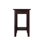 Nantucket Chair Side Table with Built-in Charger