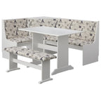 Simple Living 3-piece Lacey Upholstered Nook Set