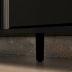 Ambient Electric Fireplace and Durable TV Stand Energy Efficient