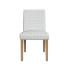 HomePop Classic Upholstered Parsons Dining Chair- Single Pack
