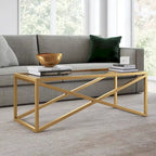 Silver Orchid Stifter Blackened Bronze Coffee Table