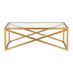 Silver Orchid Stifter Blackened Bronze Coffee Table
