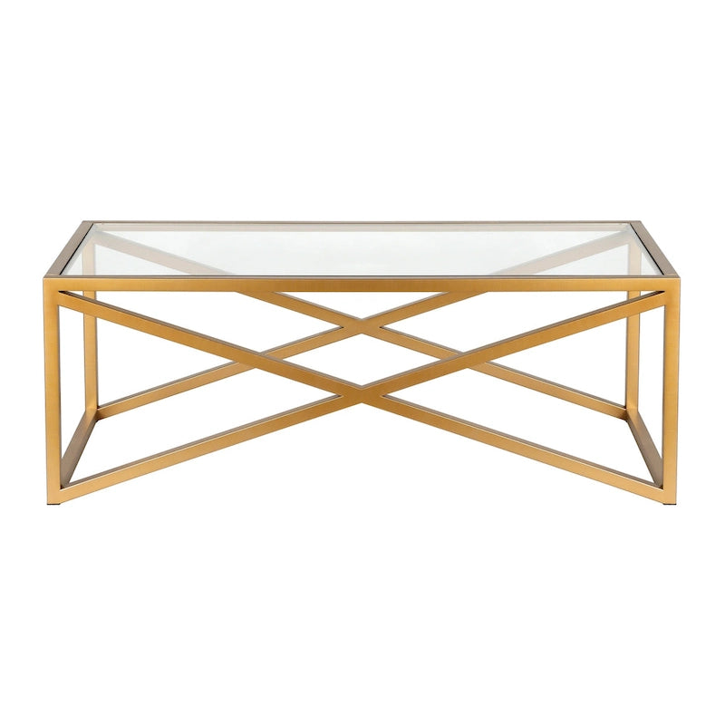 Silver Orchid Stifter Blackened Bronze Coffee Table