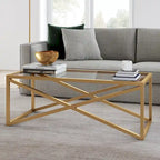 Silver Orchid Stifter Blackened Bronze Coffee Table