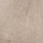 Sophia 72 Round Reclaimed Pine Modern Dining Table with Ball Pedestal Base