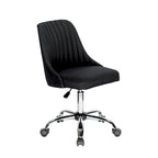 Porthos Home Jarvis Fabric Upholstered Office Chair with Chrome Base