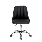 Porthos Home Jarvis Fabric Upholstered Office Chair with Chrome Base
