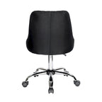 Porthos Home Jarvis Fabric Upholstered Office Chair with Chrome Base