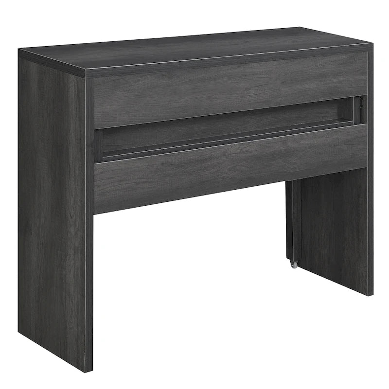 Convenience Concepts Newport JB Console/Sliding Desk with Drawer and Riser