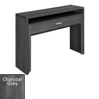 Convenience Concepts Newport JB Console/Sliding Desk with Drawer and Riser