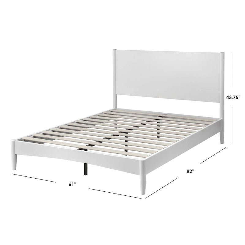 Lifestorey Casta Solid Pine Queen Platform Bed