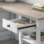 Mayfield 60W L Shaped Computer Desk with Organizer by Bush Furniture