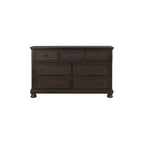 Brandie 6 Piece Grayish Brown Modern Storage Sleigh Platform Bedroom Set