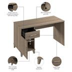 Somerset 54W Office Desk with Drawers by Bush Furniture