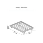 Etna Platform Queen Size Bed