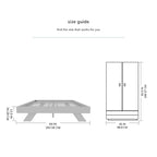 Etna Platform Queen Size Bed