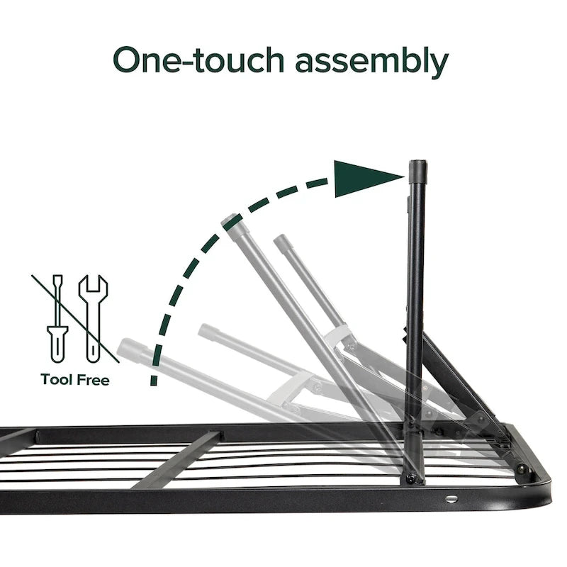Priage by ZINUS 14 Inch SmartBase Tool-Free Assembly Mattress Foundation