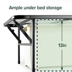 Priage by ZINUS 14 Inch SmartBase Tool-Free Assembly Mattress Foundation