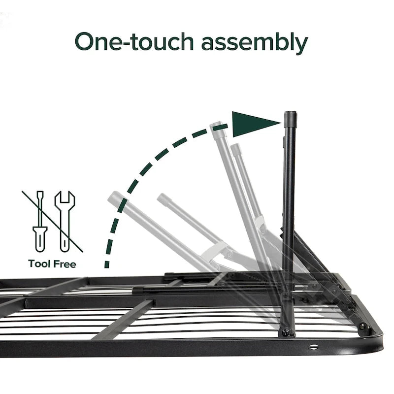 Priage by ZINUS 14 Inch SmartBase Tool-Free Assembly Mattress Foundation