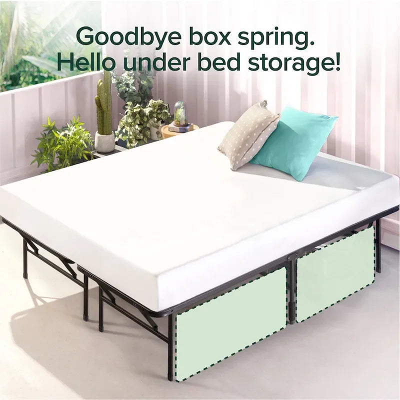 Priage by ZINUS 14 Inch SmartBase Tool-Free Assembly Mattress Foundation