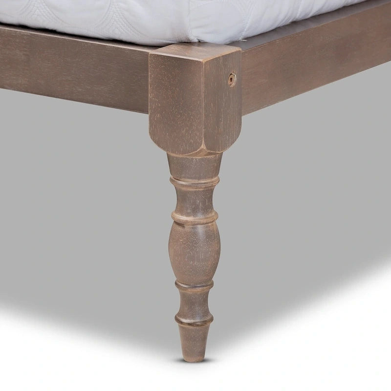 Iseline Modern and Contemporary Platform Bed Frame