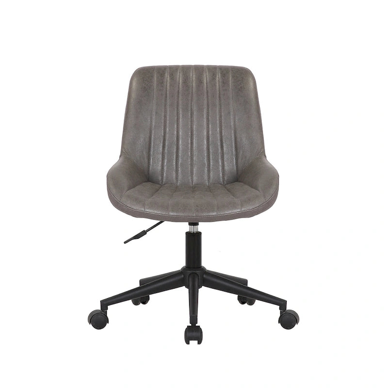 Porthos Home Cabe Swivel Office Computer Chair, Microfiber Upholstery
