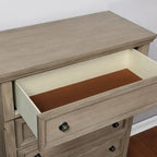 Nahkohe Transitional Grey Wood 2-Piece Storage Sleigh Bed and Chest Set by Furniture of America