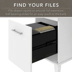 Somerset 72W Office Desk with Hutch and 5 Shelf Bookcase in Ash Gray