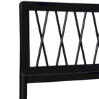 Middlebrook Designs X Spindle Solid Wood Full Bed