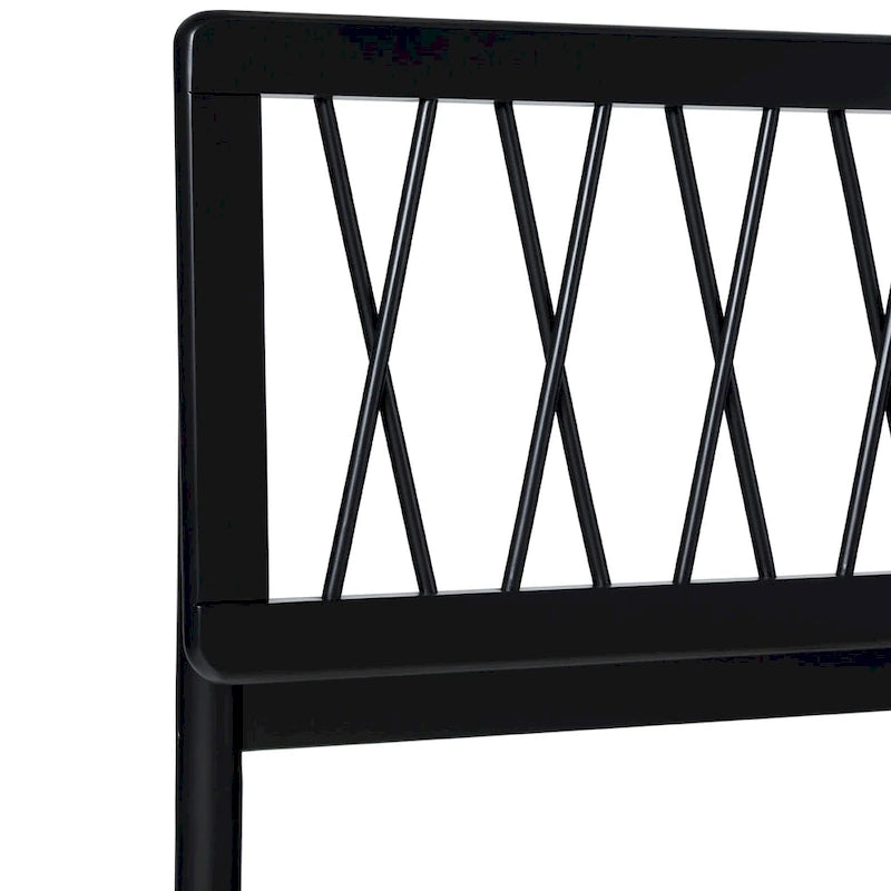 Middlebrook Designs X Spindle Solid Wood Full Bed