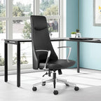 High Back Office Chair with Antimicrobial Fabric