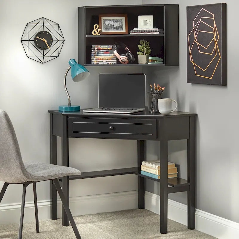 Corner Desk and Hutch