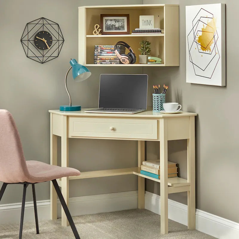 Corner Desk and Hutch