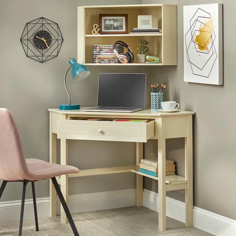 Corner Desk and Hutch
