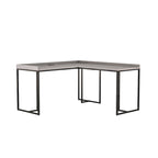 Magnus Industrial 59-inch Metal L-Shape Computer Desk with USB by Furniture of America