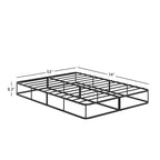 Cleveland Black Metal Platform Bed Frame by iNSPIRE Q Classic