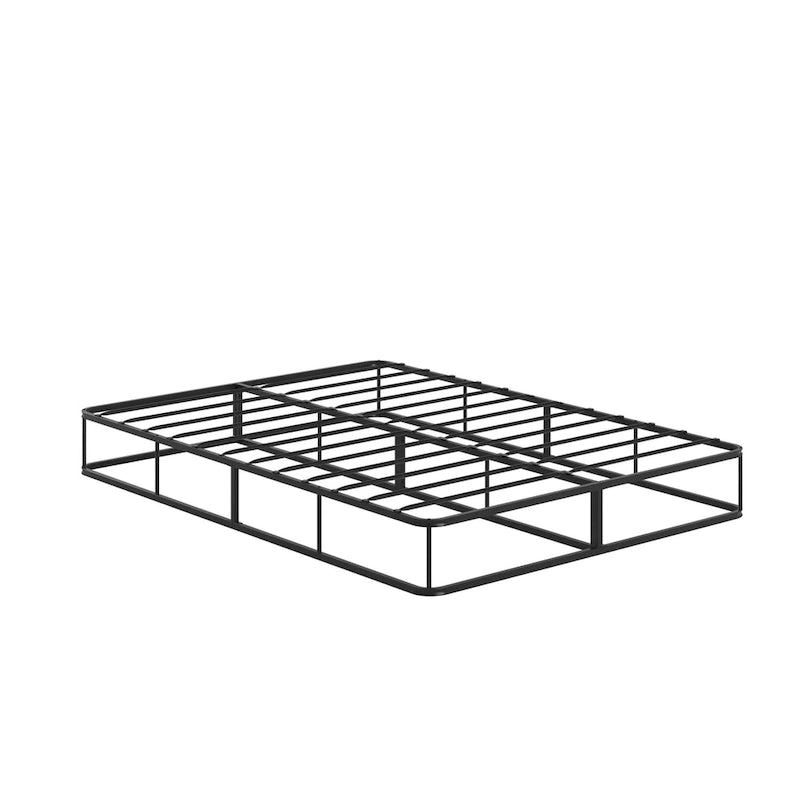 Cleveland Black Metal Platform Bed Frame by iNSPIRE Q Classic