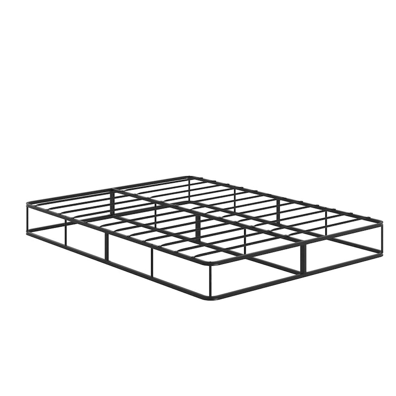 Cleveland Black Metal Platform Bed Frame by iNSPIRE Q Classic