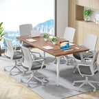 6FT Large Modern Conference Table for Meeting Room - N/A