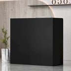 47.2 Reception Desk Counter Lockable Storage Reception Table Working