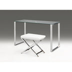 Glass desk with Medal Base