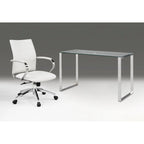 Glass desk with Medal Base