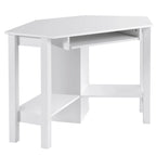 Wooden Corner Computer Desk with Drawer Office Study Table