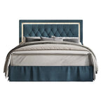 Gianna Tufted Upholstered Platform Bed