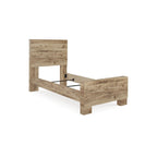 Signature Design by Ashley Hyanna Tan Brown Panel Bed