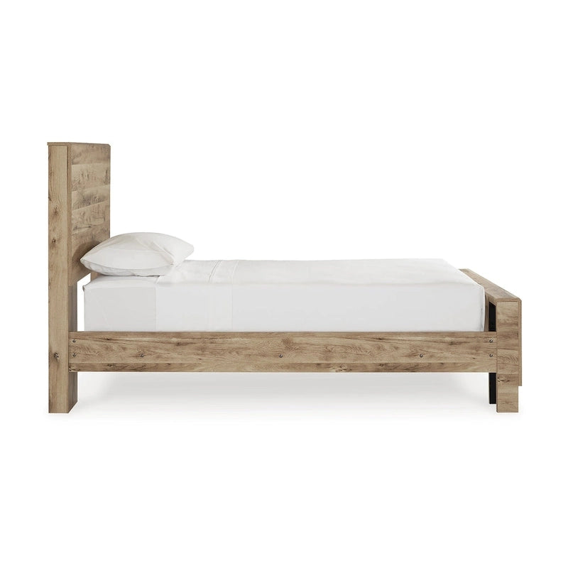 Signature Design by Ashley Hyanna Tan Brown Panel Bed