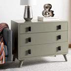 SAFAVIEH Attie 3-Drawer Storage Bedroom Chest.