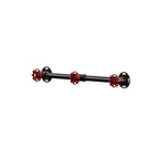 Cambria Industrial Sand Black Wall Coat Rack by Furniture of America