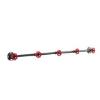 Cambria Industrial Sand Black Wall Coat Rack by Furniture of America